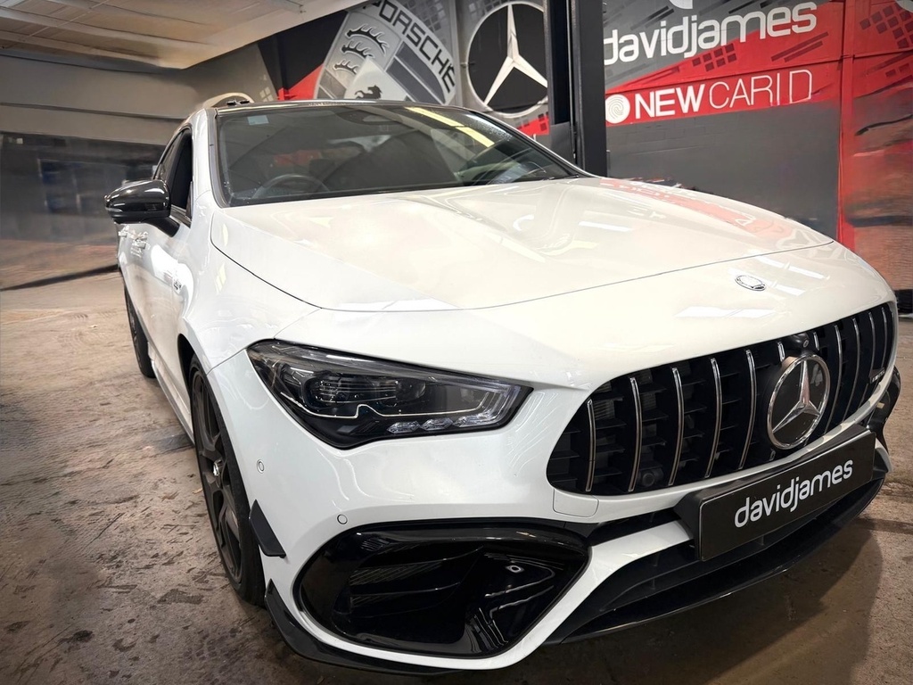 Mercedes-Benz CLA Class Cla45 Amg S Plus White