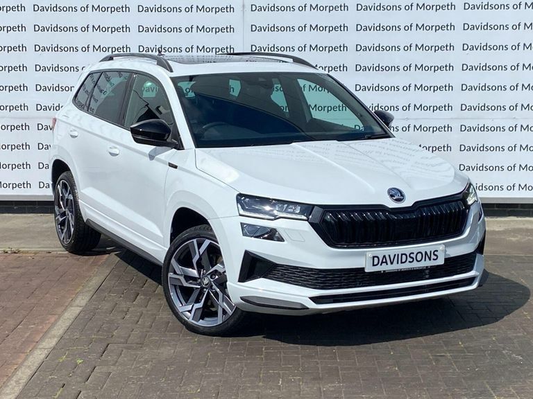Skoda Karoq 1.5 Tsi Act Sportline Edition Suv Dsg E White