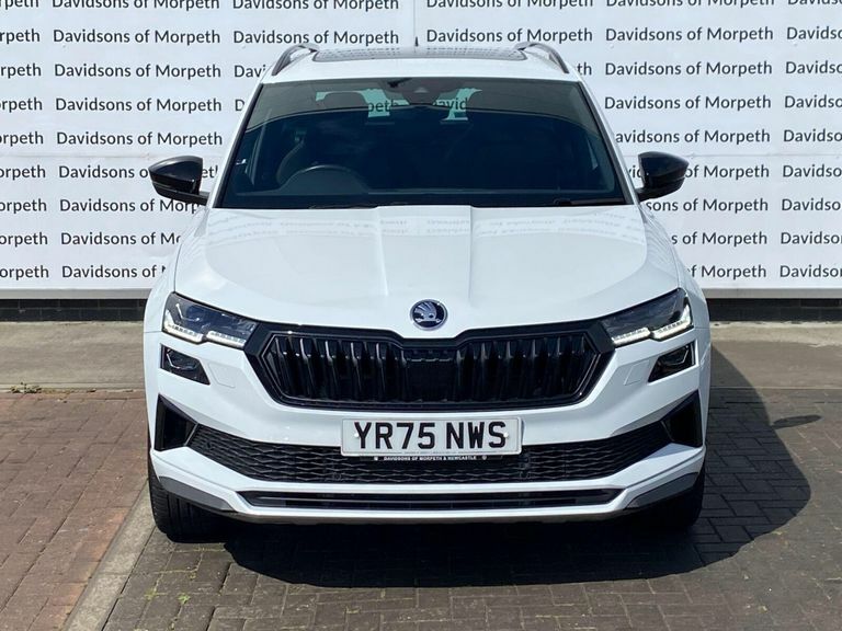 Skoda Karoq 1.5 Tsi Act Sportline Edition Suv Dsg E White #2