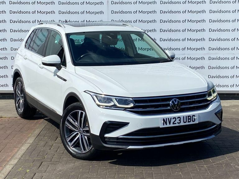 Volkswagen Tiguan 2.0 Tdi Elegance Dsg Euro 6 Ss White