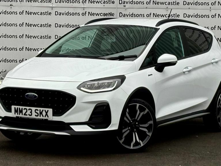 Ford Fiesta 1.0T Ecoboost Active X Hatchback White #3
