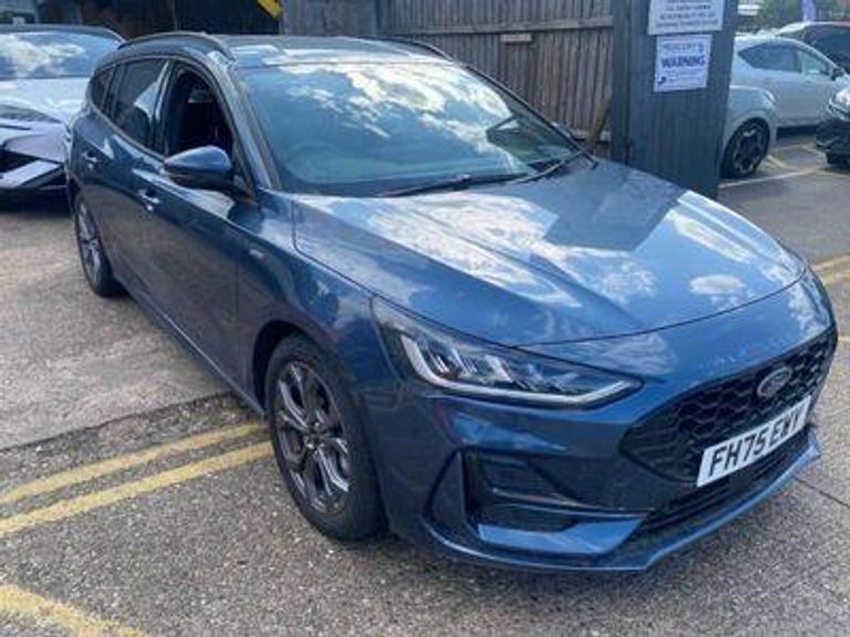 Ford Focus 1.0T Ecoboost Mhev St-line Euro 6 Ss Blue