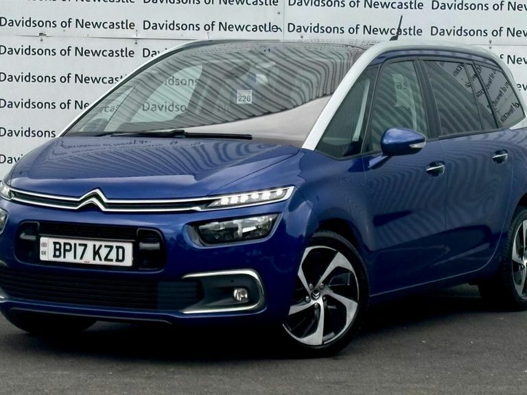 Citroen Grand C4 Picasso 2.0 Bluehdi Flair Mpv Euro 6 S Blue #3
