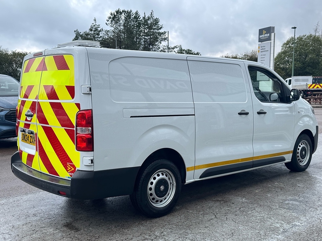 Vauxhall Vivaro Turbo D Prime XL 145Ps Lwb With Air Con, Roof Beac DN24ZXH White #2