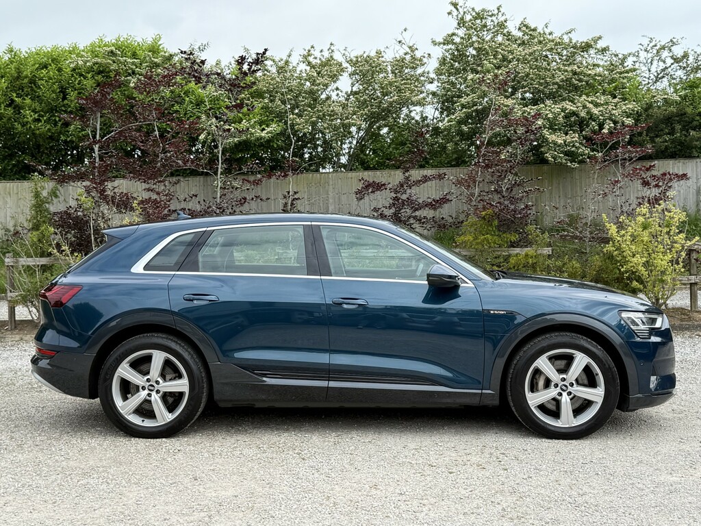 Audi E-tron 50 Technik Blue #2