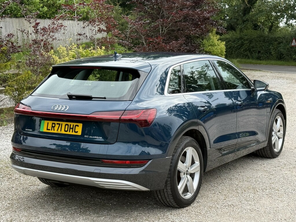Audi E-tron 50 Technik Blue #3