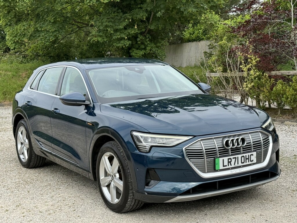 Audi E-tron 50 Technik Blue