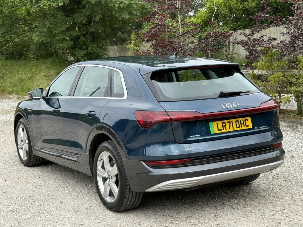 Audi E-tron 50 Technik Blue #6