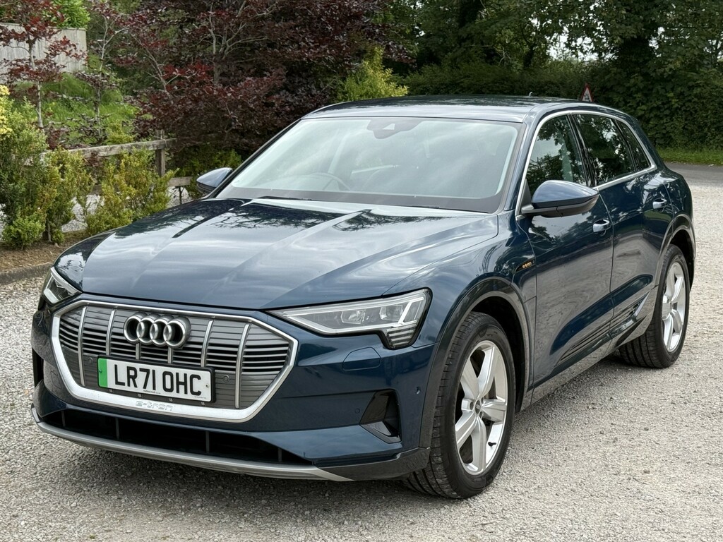 Audi E-tron 50 Technik Blue #4