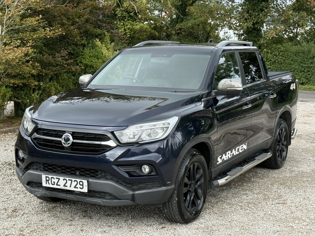 SsangYong Musso 2.2 D Saracen Blue #4