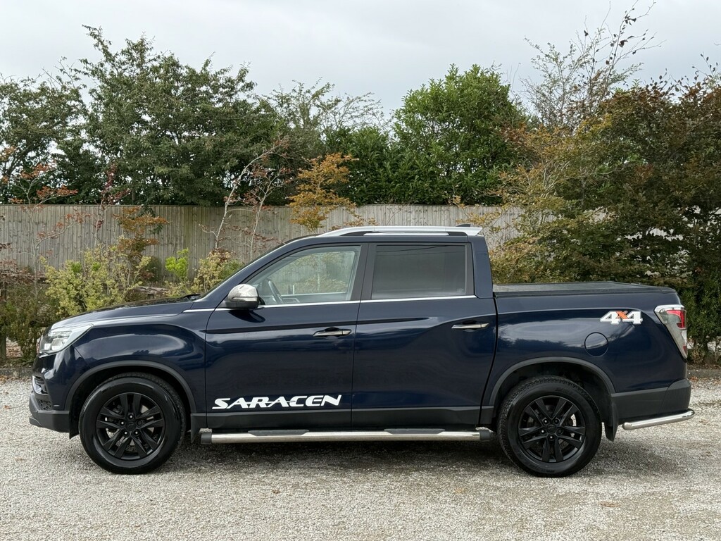 SsangYong Musso 2.2 D Saracen Blue #5
