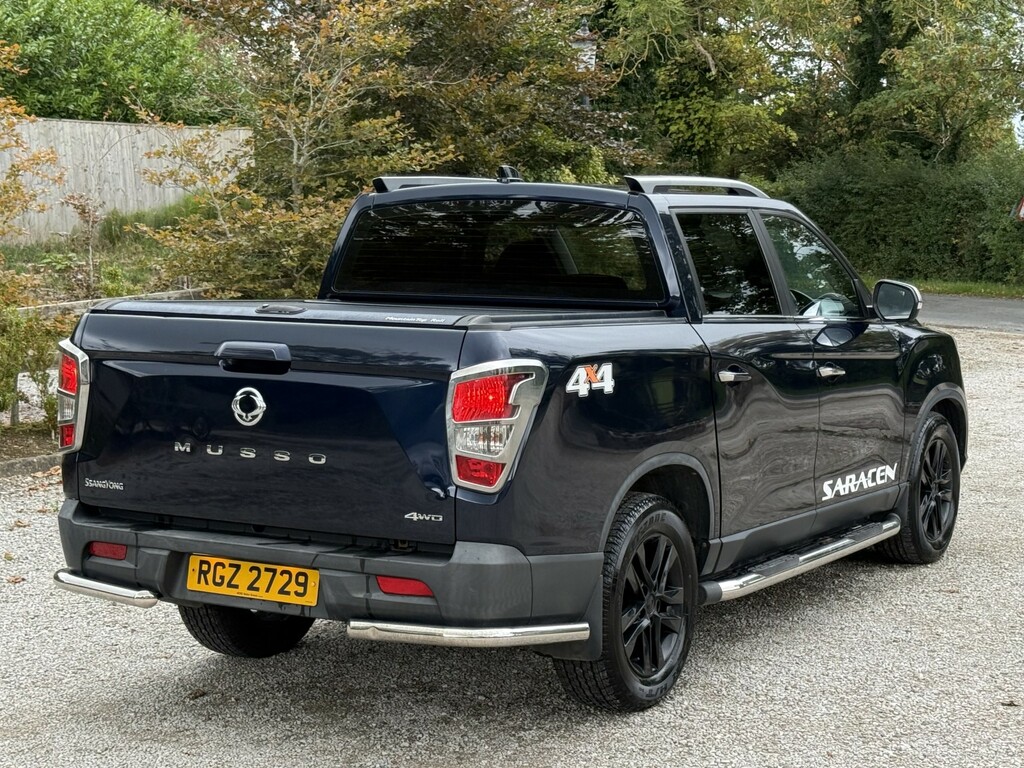 SsangYong Musso 2.2 D Saracen Blue #3