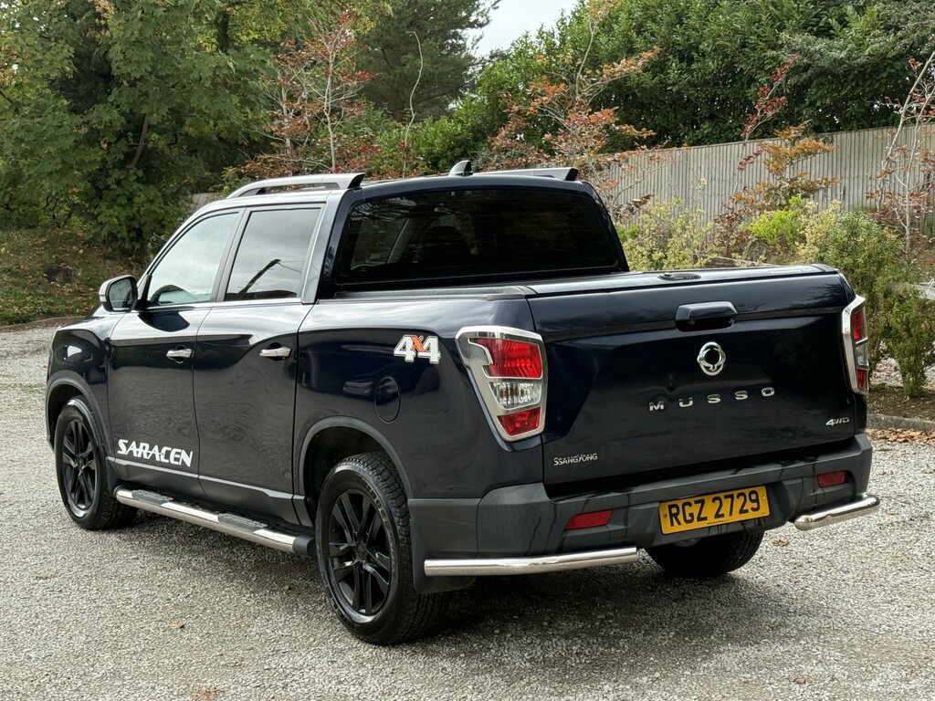 SsangYong Musso 2.2 D Saracen Blue #6