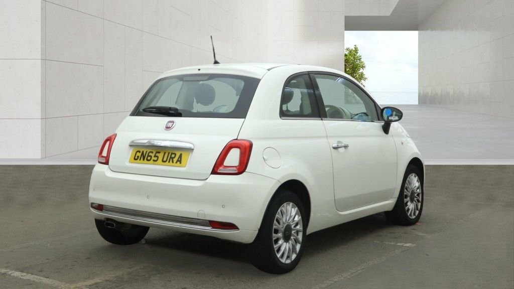 Fiat 500 1L Lounge GN65URA White #4