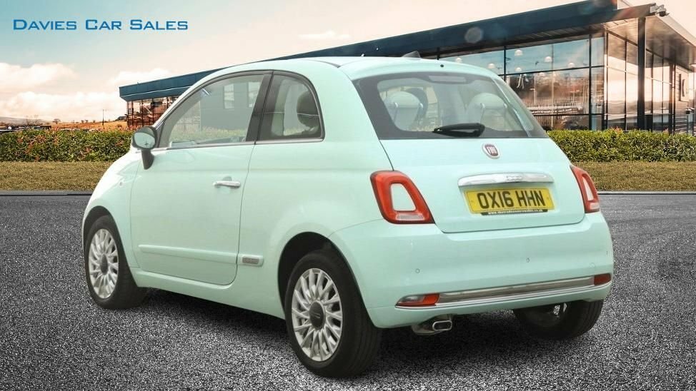 Fiat 500 1L Lounge OX16HHN Green #3