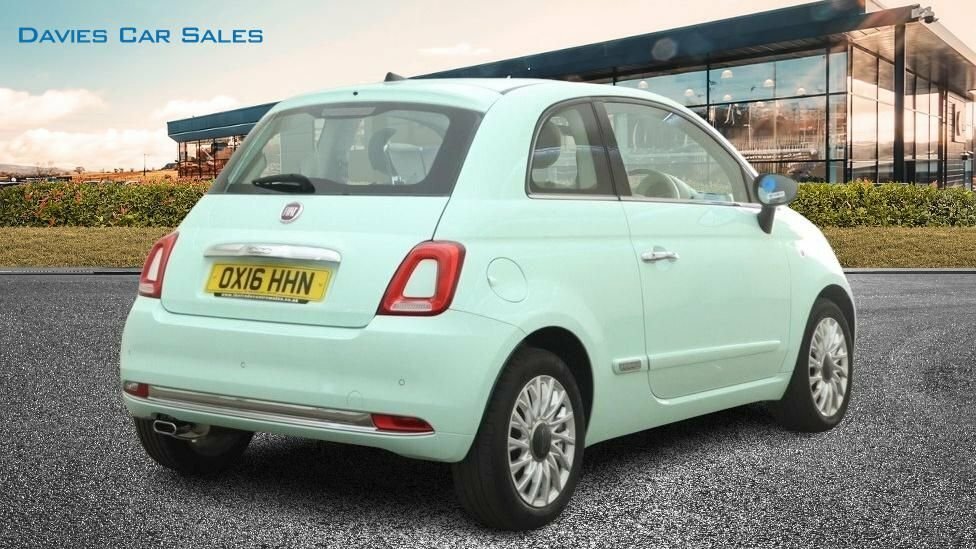 Fiat 500 1L Lounge OX16HHN Green #4