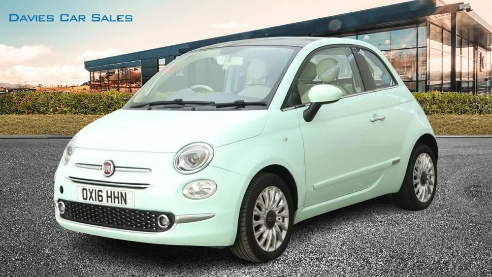 Fiat 500 1L Lounge OX16HHN Green #2