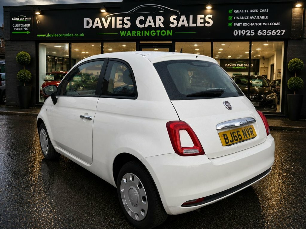 Fiat 500 1L Pop BJ66NVR White #4