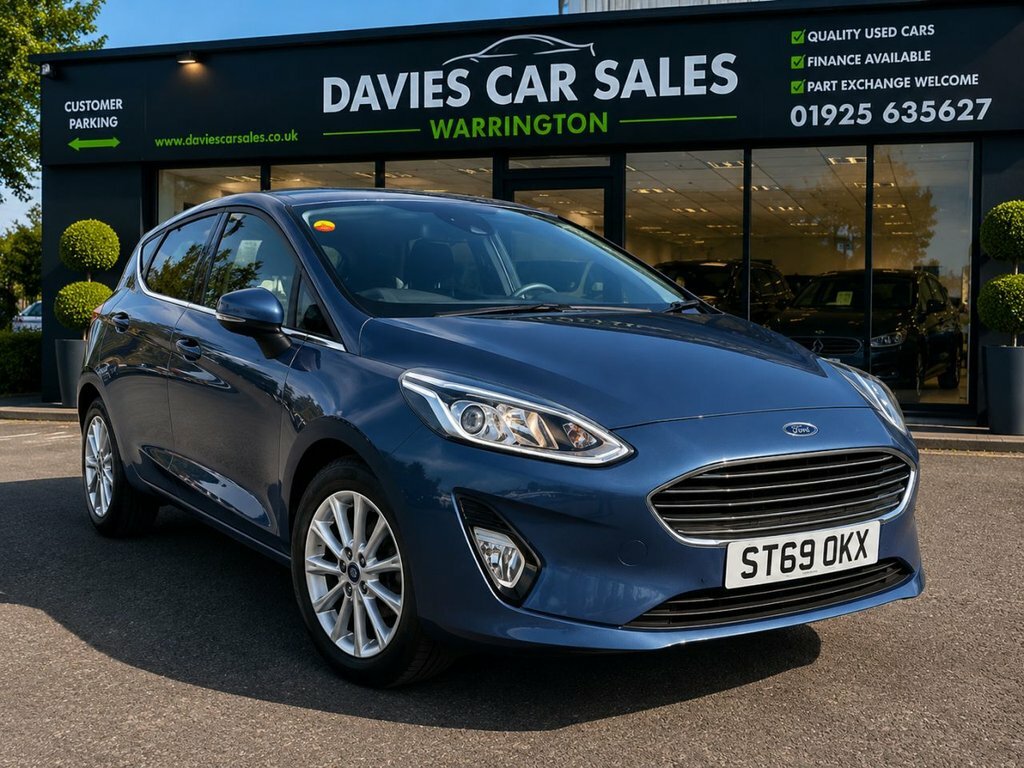 Ford Fiesta 1L Titanium Blue