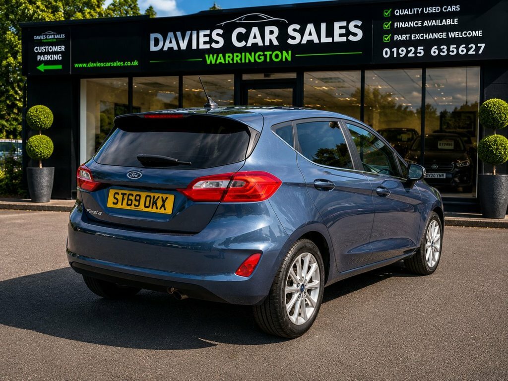 Ford Fiesta 1L Titanium ST69OKX Blue #4