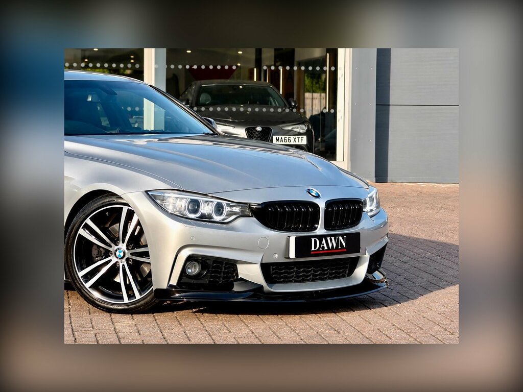 BMW 4 Series 3.0 430D M Sport Euro 6 Ss Silver #5