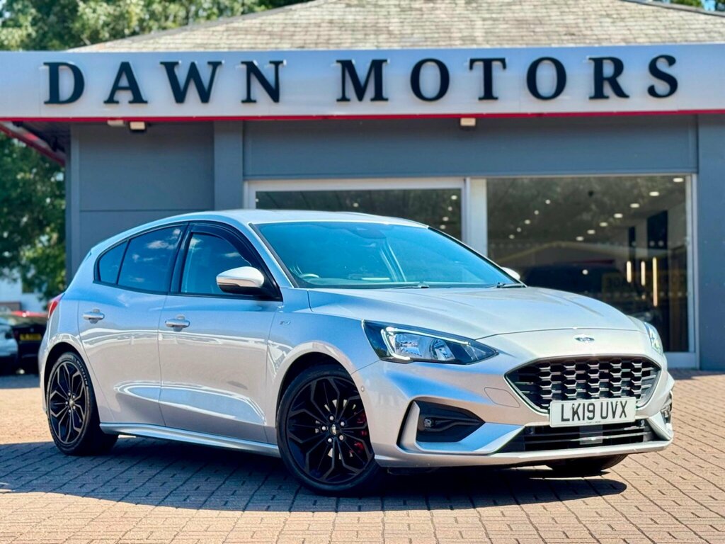 Ford Focus 1.0T Ecoboost St-line X Euro 6 Ss Silver
