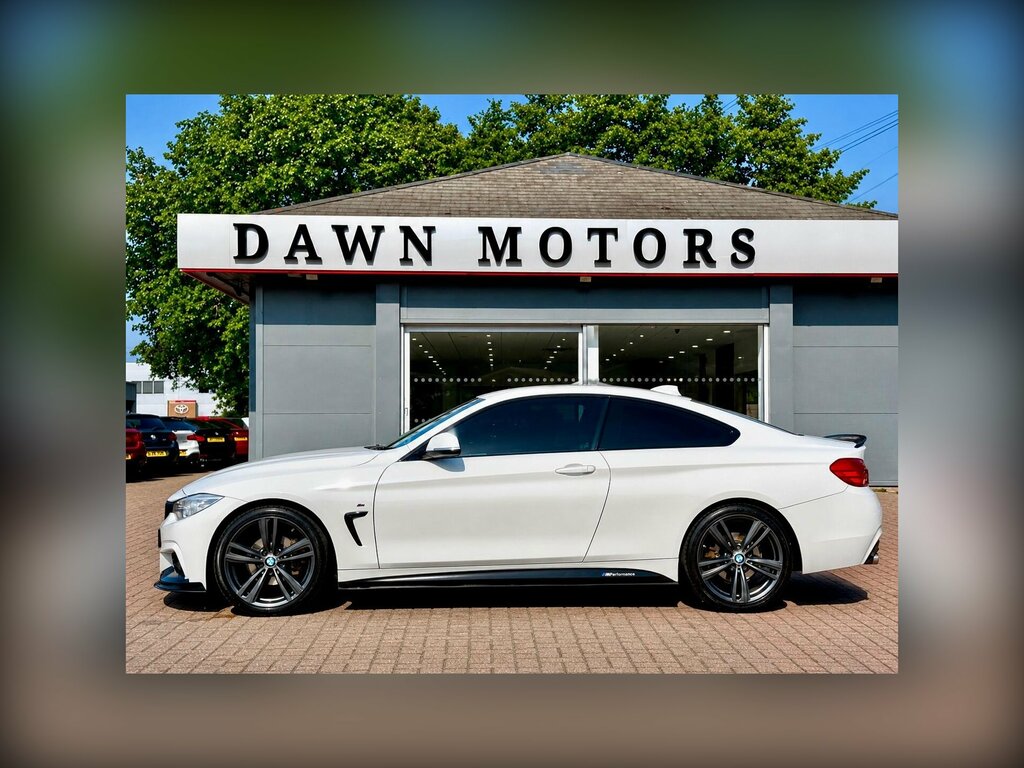 BMW 4 Series 2.0 420I M Sport Euro 6 Ss White #2