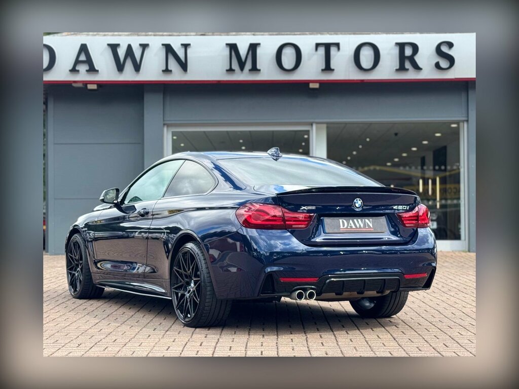 BMW 4 Series 2.0 420I Gpf M Sport Xdrive Euro 6 Ss Blue #4