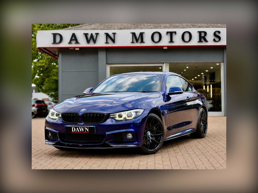 BMW 4 Series 2.0 420I Gpf M Sport Xdrive Euro 6 Ss Blue