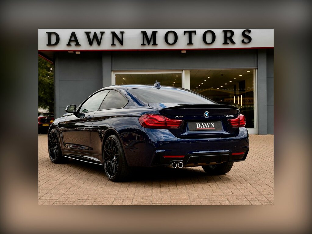 BMW 4 Series 2.0 420I Gpf M Sport Xdrive Euro 6 Ss Blue #4