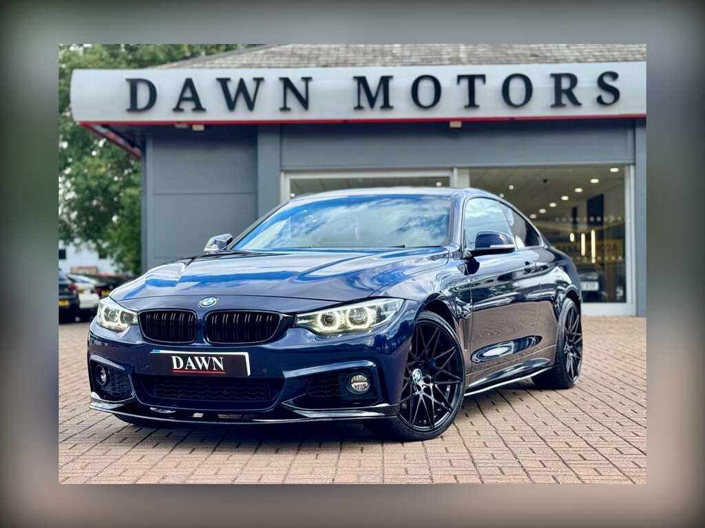 BMW 4 Series 2.0 420I Gpf M Sport Xdrive Euro 6 Ss Blue