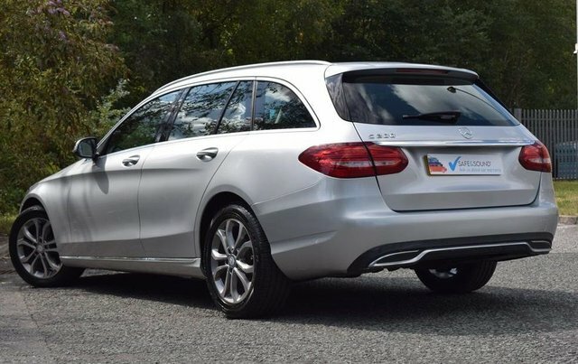 Mercedes-Benz C Class 2.0 C200 Sport Estate Silver #6
