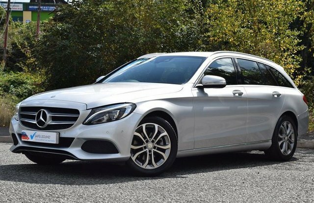 Mercedes-Benz C Class 2.0 C200 Sport Estate Silver #5