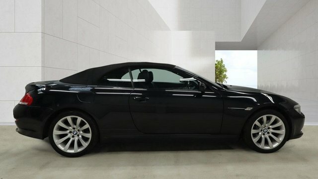 BMW 6 Series 3.0 630I Sport Convertible Black #5