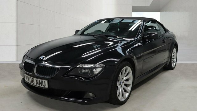 BMW 6 Series 3.0 630I Sport Convertible Black #3