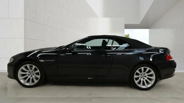 BMW 6 Series 3.0 630I Sport Convertible Black #6
