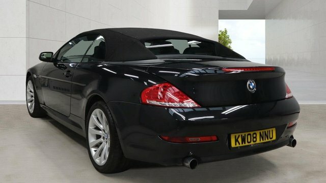 BMW 6 Series 3.0 630I Sport Convertible Black #4
