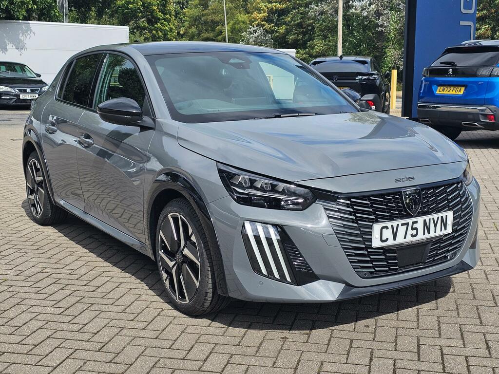 Peugeot 208 1.2 Puretech Gt Hatchback Euro 6 Grey #3