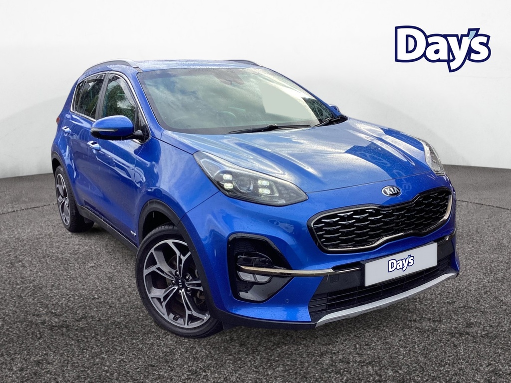 Kia Sportage 1.6 Crdi Mhev Gt-line Suv Hybrid Dct Aw Blue