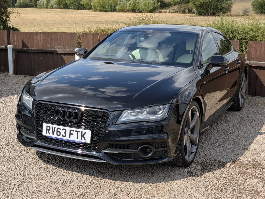 Audi A7 3.0 Tdi V6 Black Edition Black #6