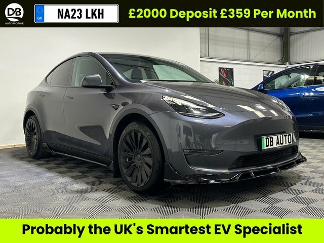 Tesla Model Y Motor Long Range Suv Grey