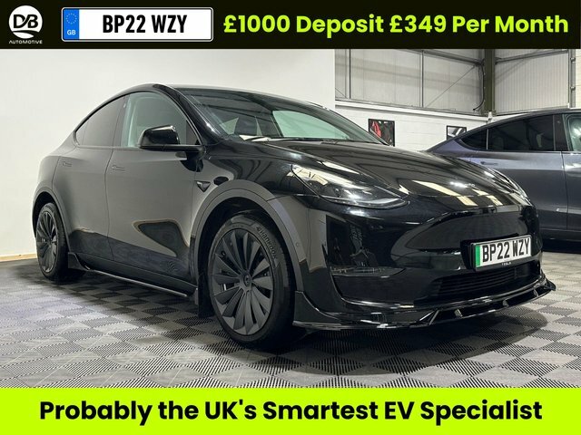 Tesla Model Y Motor Long Range Suv Black