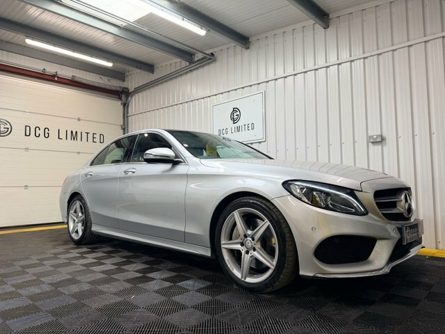 Mercedes-Benz C Class C250d Amg Line Premium Silver