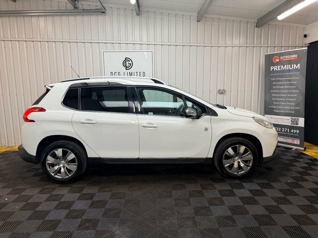 Peugeot 2008 Vti Puretech Crossway Suv White #5