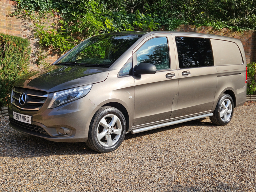 Mercedes-Benz Vito Panel Van Silver #22