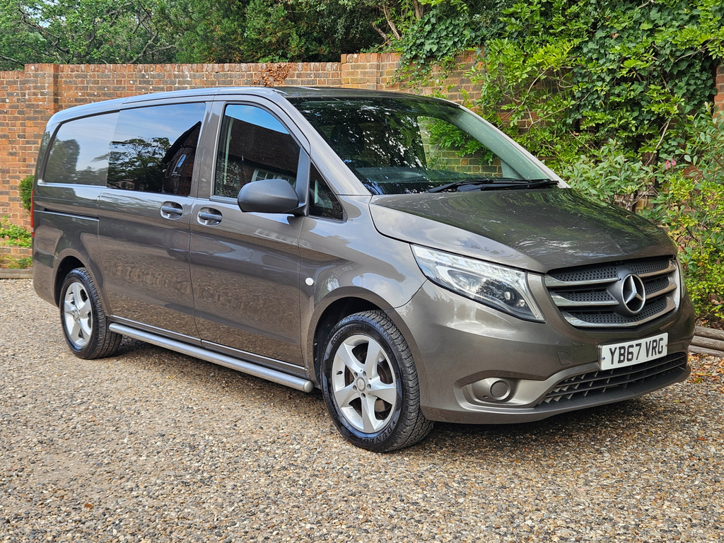 Mercedes-Benz Vito Panel Van Silver #10