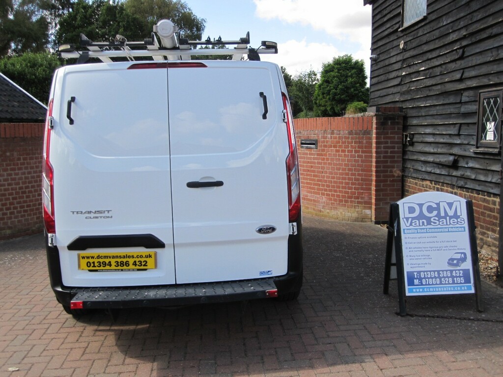 Ford Transit Custom 2.0 320 Ecoblue 2018 LB18FSS White #4