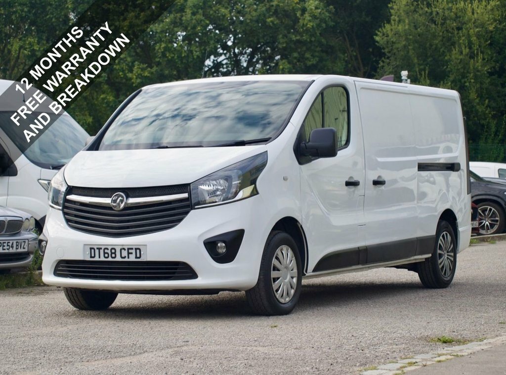Vauxhall Vivaro Mpv DT68CFD White