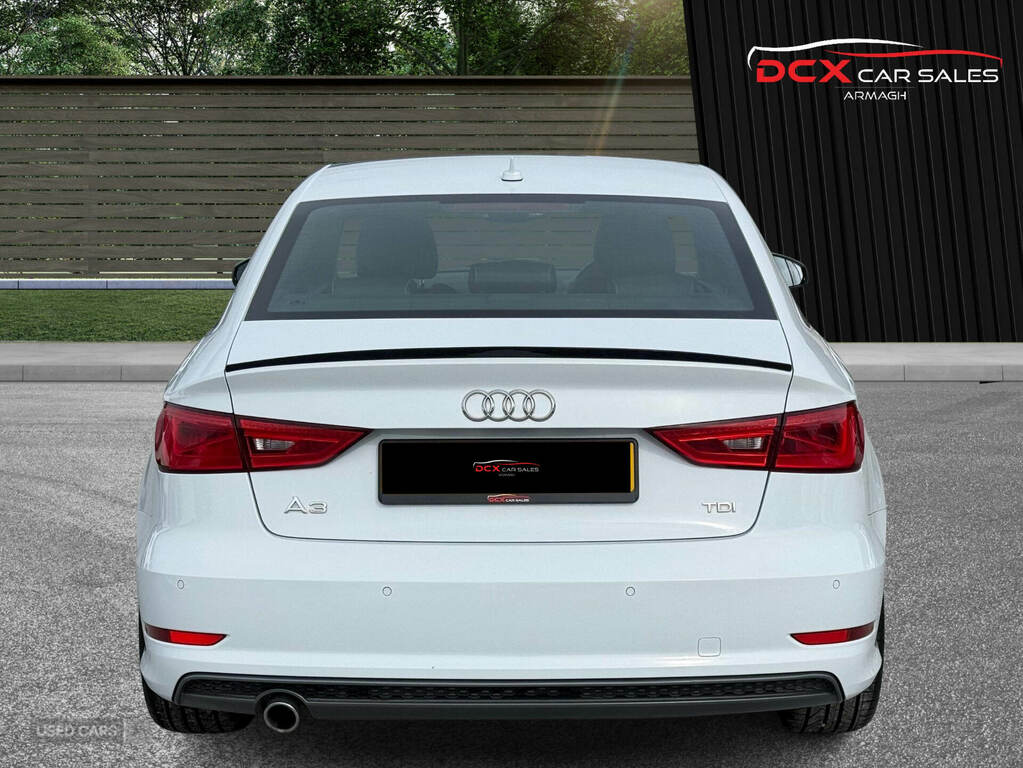 Audi A3 1.6 Tdi 110 S Line NJ15GRU White #5