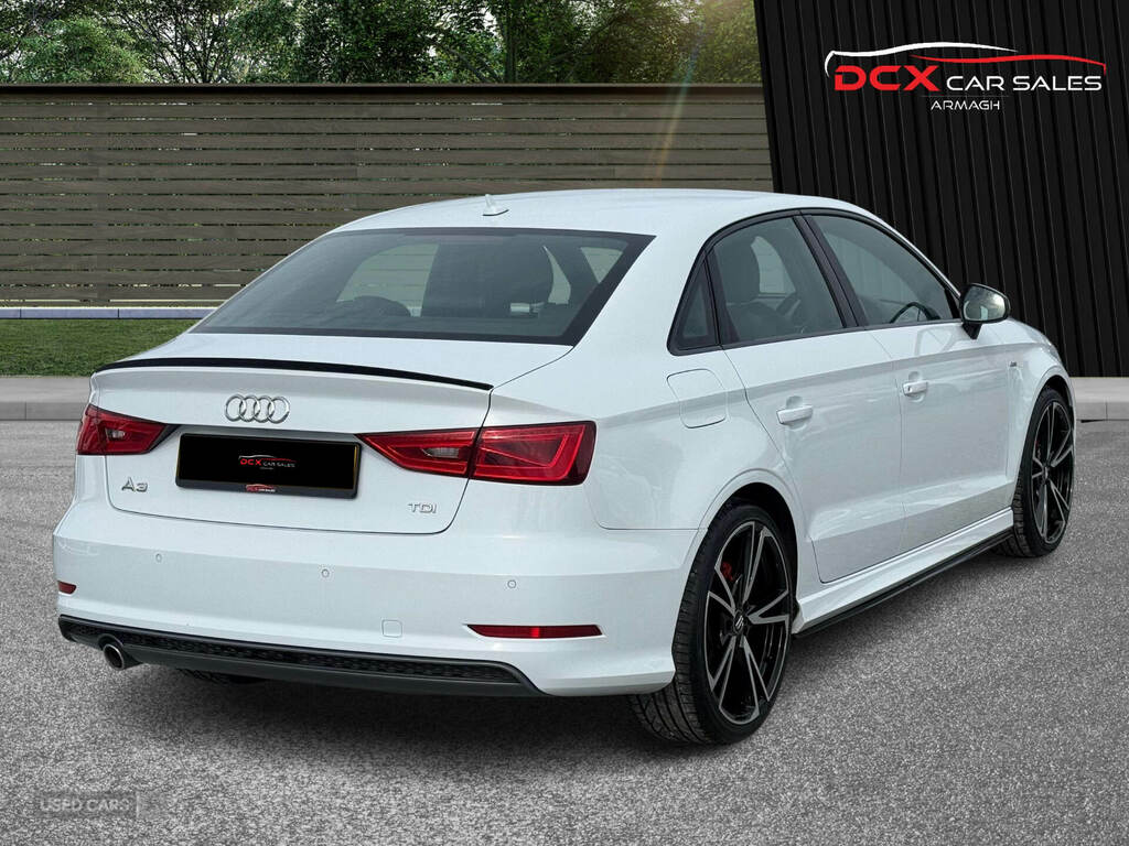 Audi A3 1.6 Tdi 110 S Line NJ15GRU White #4